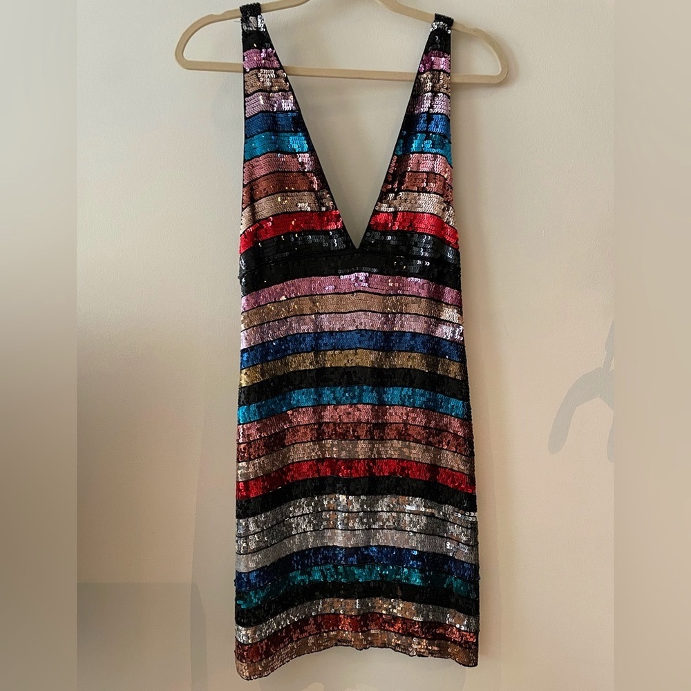 Free People Sequin Dress size XS